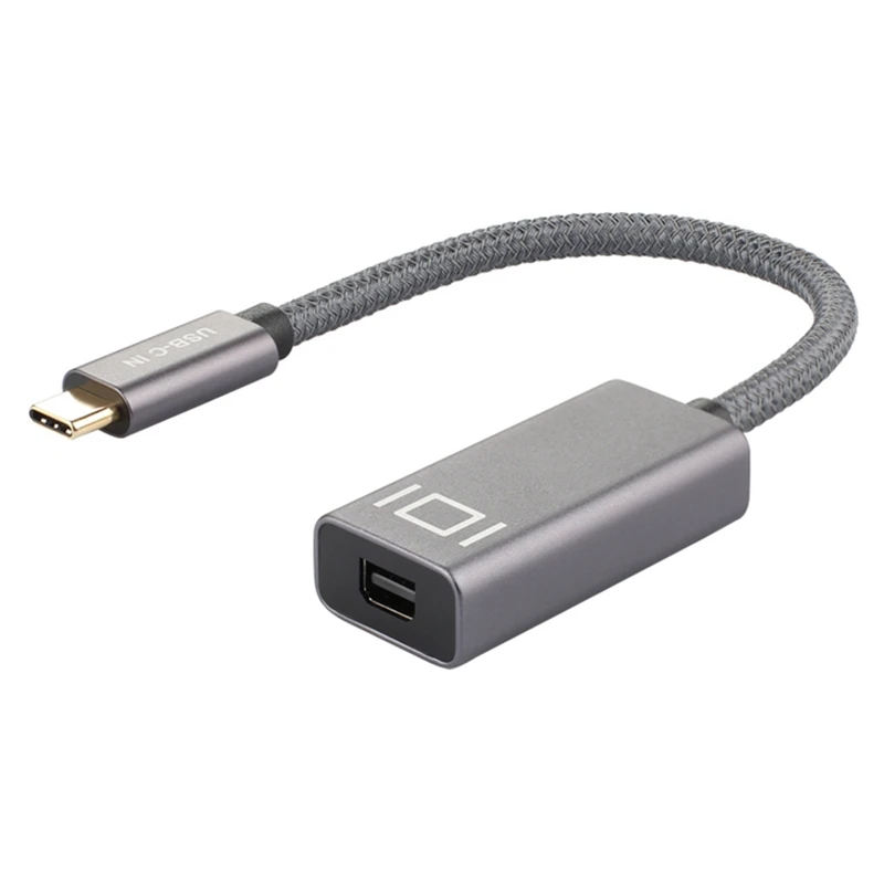 

Порт USB C для мини-дисплея (4K @ 60 Гц), интерфейс Thunderbolt 3 для кабеля отображения порта поддержки 4K, совместимый с Pro 2017/2016/Pro и