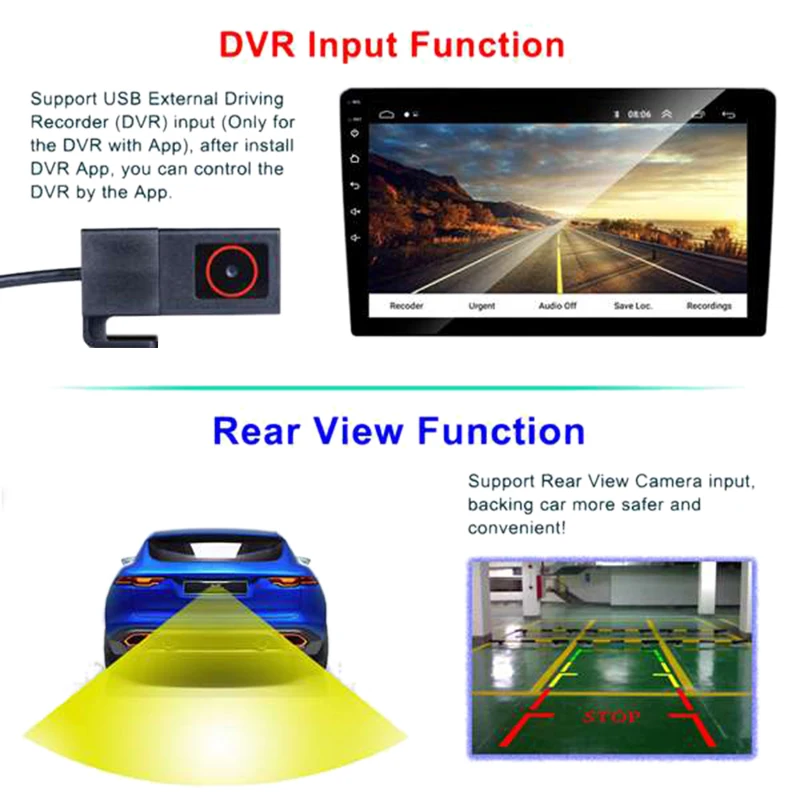 2 Din 9 дюймов Android 8 1 Универсальное автомобильное радио двойной Стерео GPS навигация