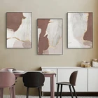 Абстрактный цветной поток на холсте постер и печать современный стиль настенные картины для гостиной спальни домашний декор