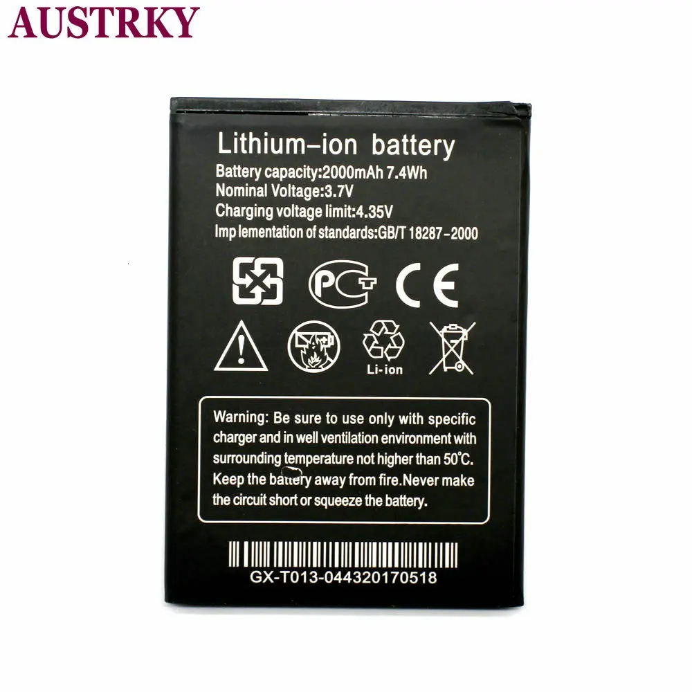 Литий ионный полимерный аккумулятор для THL W200 W200S W200C 2000 мАч|battery for|battery for thl2000mah