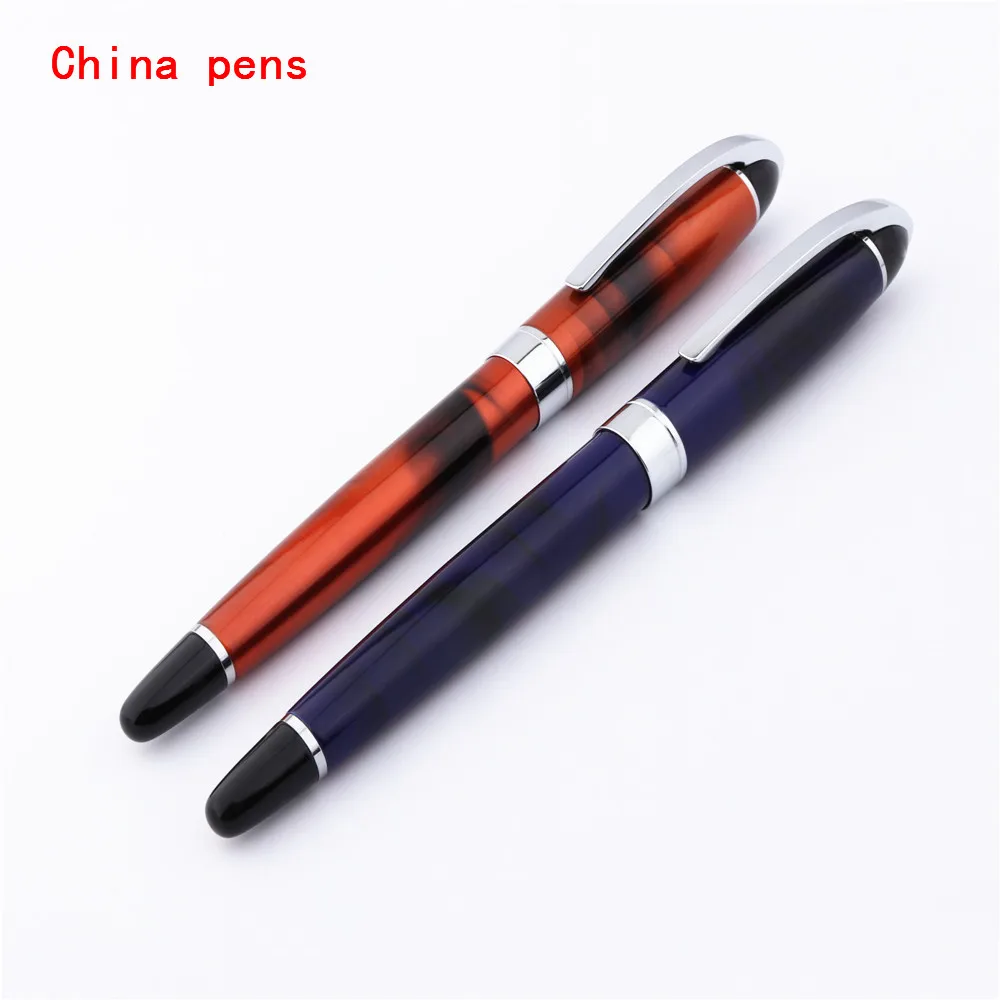 Роскошная качественная металлическая перьевая ручка Baoer 517 для офиса 0 5 мм