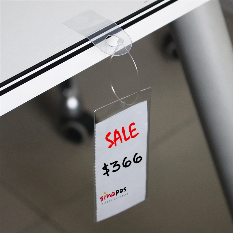 Мебельная бирка без остаточного отверстия съемная клейкая подвесная петля