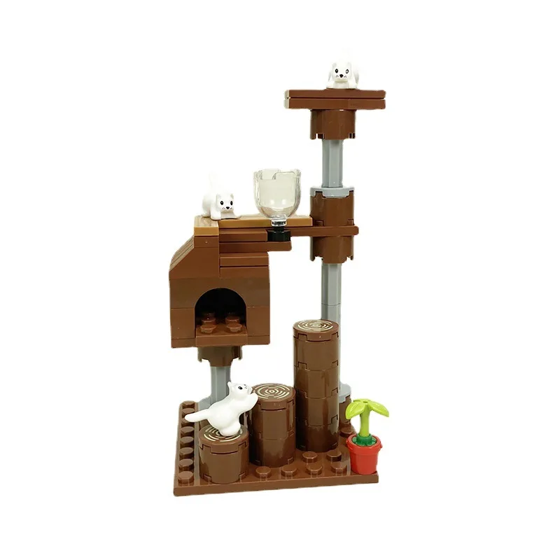 Детский конструктор кошачий дом