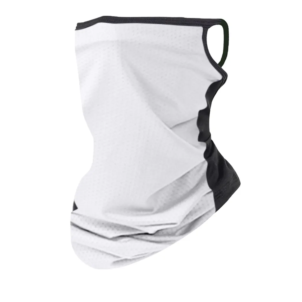 И маска для лица шарф-хомут унисекс треугольная бандана шарф-труба женщин и