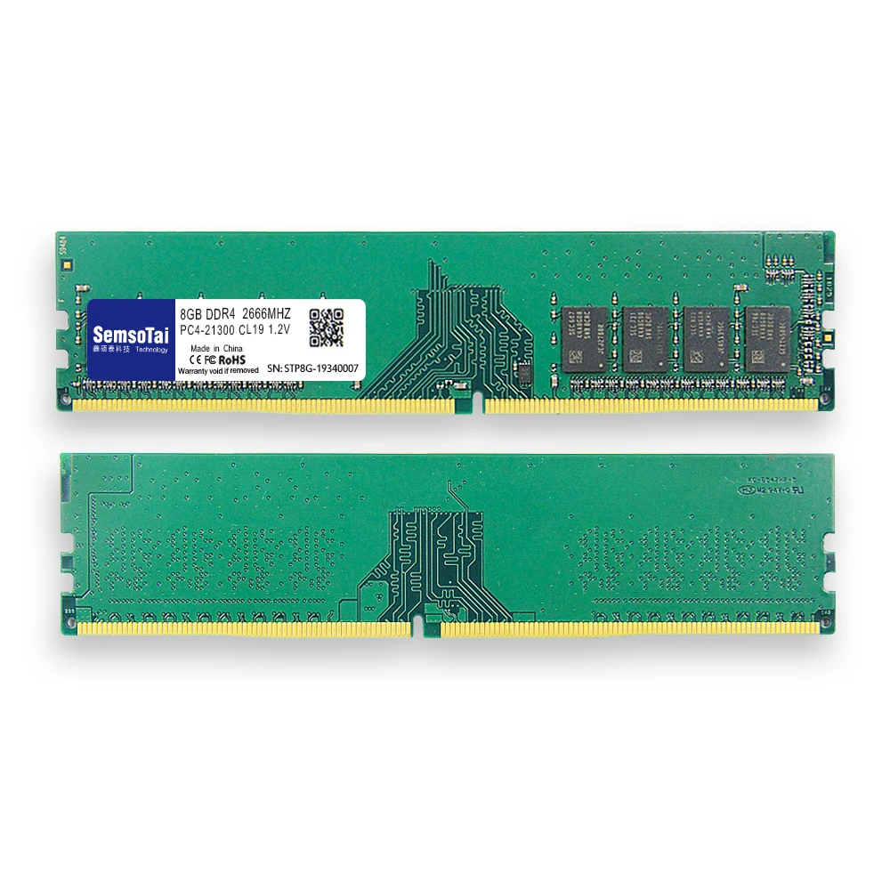 DDR4 4 ГБ 8 16 2666 МГц ОЗУ чип памяти для рабочего стола телефон длиной dimm|Оперативная