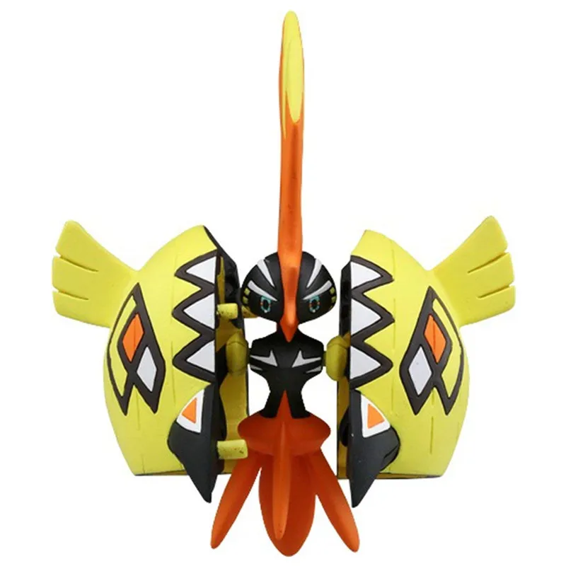 TOMY подлинный Аниме Покемон цветная коробка упаковка SUN &amp MOON Tapu Koko MEGA Elf Кукла