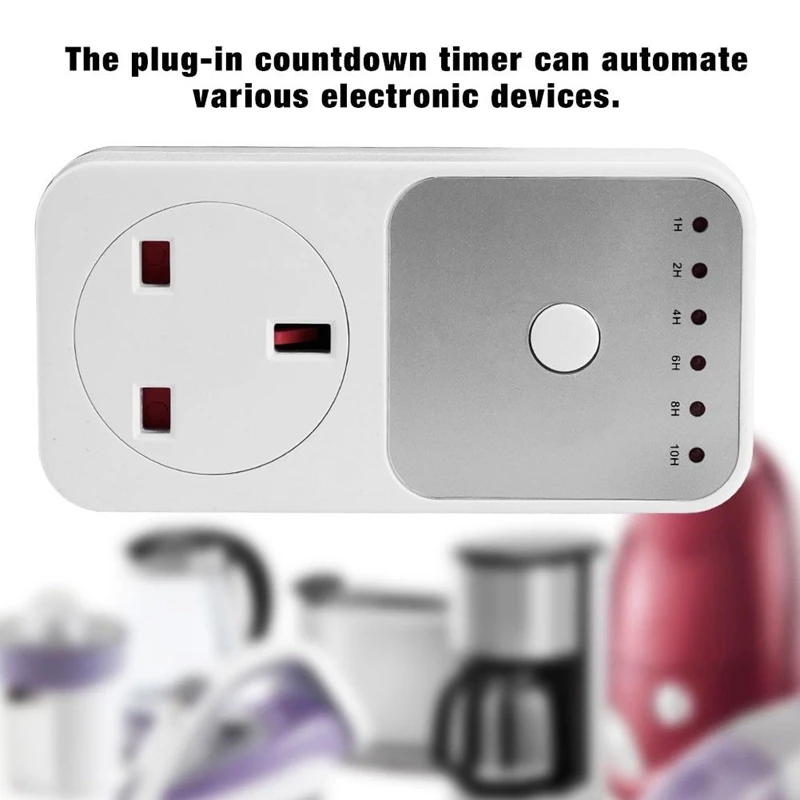 Smart Control Countdown Timer Switch Plug-In Socket Auto Shut Off Outlet Uk Plug | Обустройство дома