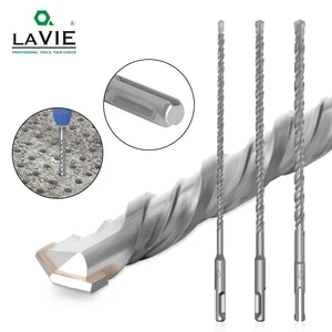 Сверло LA VIE, 3 шт.лот, 6, 8, 10 мм, SDS Plus, 260 мм, молоток, бетонные биты, S4 слот, кирпичная стена, наконечник, кирпич, блок, электроинструменты 001