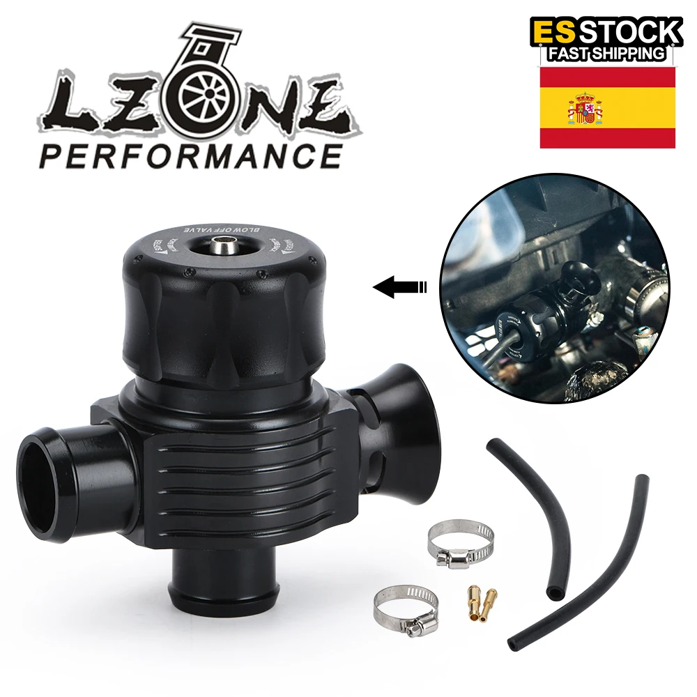 Выдувной клапан LZONE Turbo с двумя портами и клаксоном для VW MK4 Golf Polo GTI 1 8 T Saab