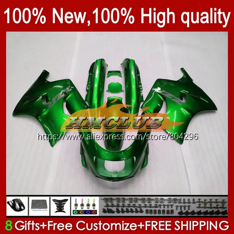 

ZX11 для KAWASAKI NINJA ZX-11R ZZR1100 ZX11R 93 97 98 99 00 01 71No.138 ZZR 1100 ZX 11R 1998 1999 2000 2001 Металлический Зеленый обтекатель