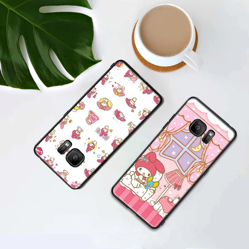 Для samsung S6 S7 Edge чехол для телефона My Melody S8 S9 S10 PLUS мягкий TPU NOTE M10 20 30 Чехол | Мобильные