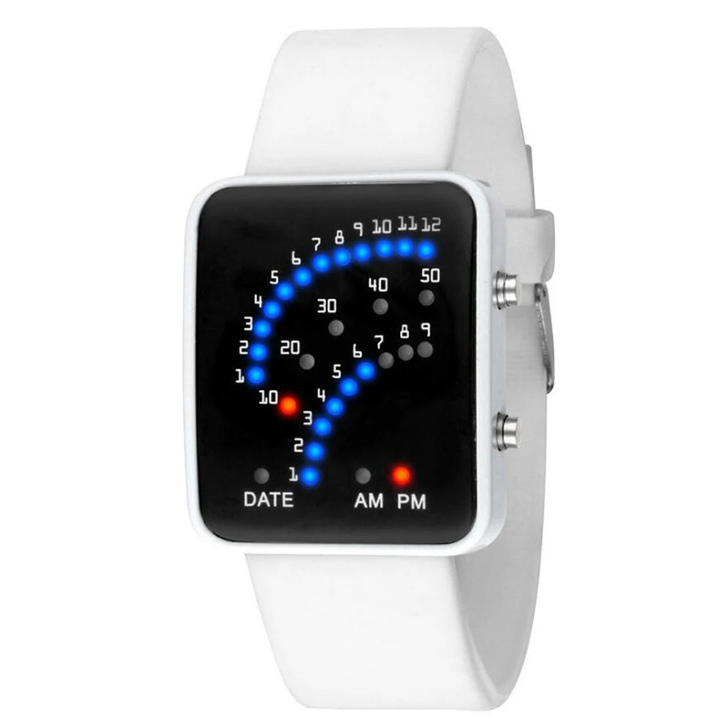 Quartz Wristwatches Men Luxury Mens Digital LED Sport Watch Men Outdoor Electronic Dress Watch Relogio Masculino Clock