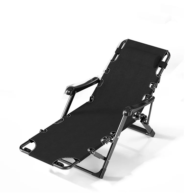 

Recliner summer folding siesta bed beach armchair balcony leisure portable chair lazy sofa