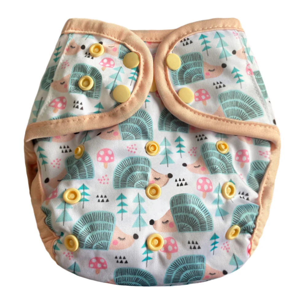 

Goodbum 1PC Baby One Size Adjustable Cloth Diapers Cover Reusable Washable Waterproof & Breathable Nappy Cover Suit 3-15kgs