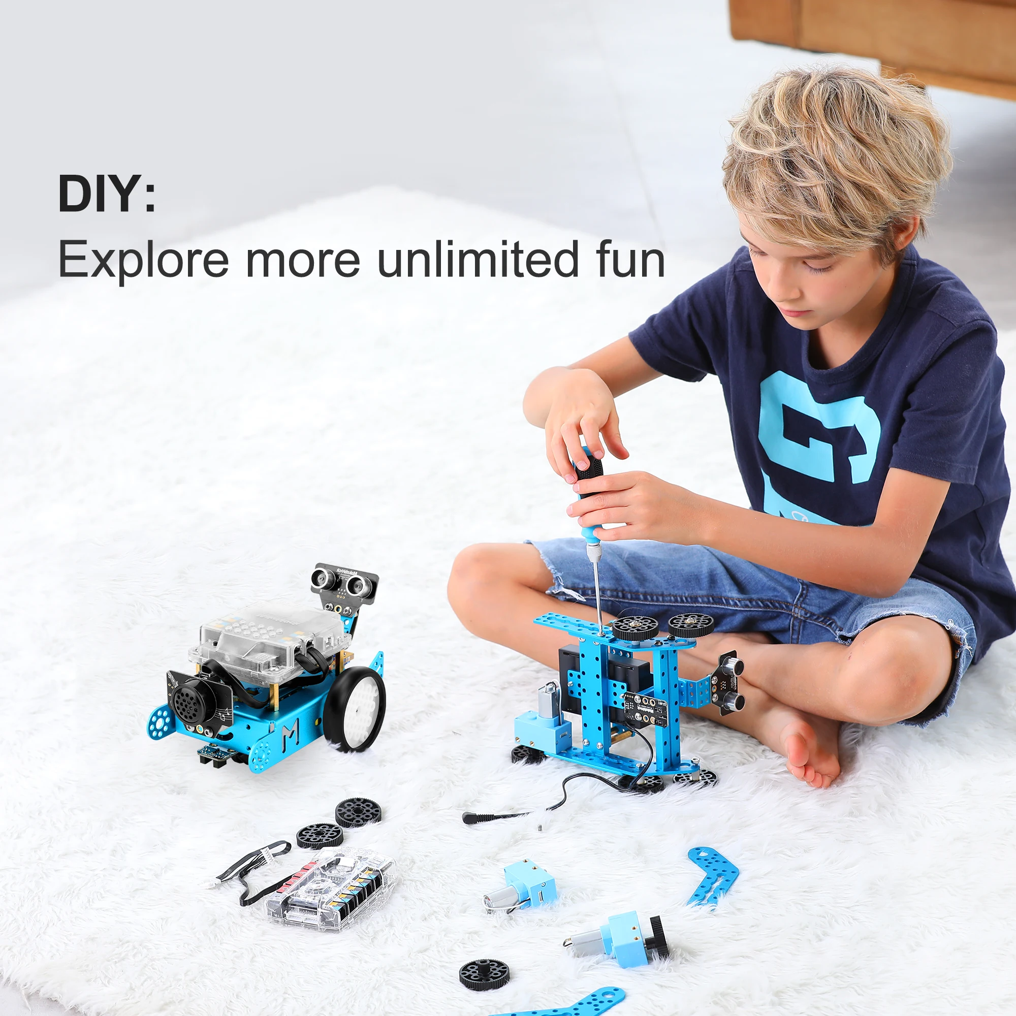 Makeblock Talkative Pet Robot дополнительный набор предназначен для mBot робот 3 в 1 упаковка