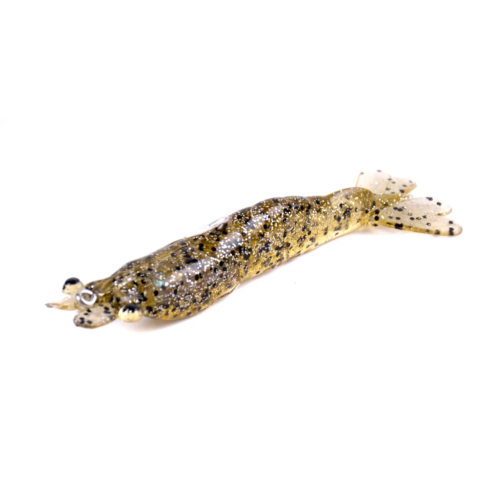 1 шт. рыболовная приманка в виде креветки металлическая рыба 75 мм/8 5 г с свинцовой