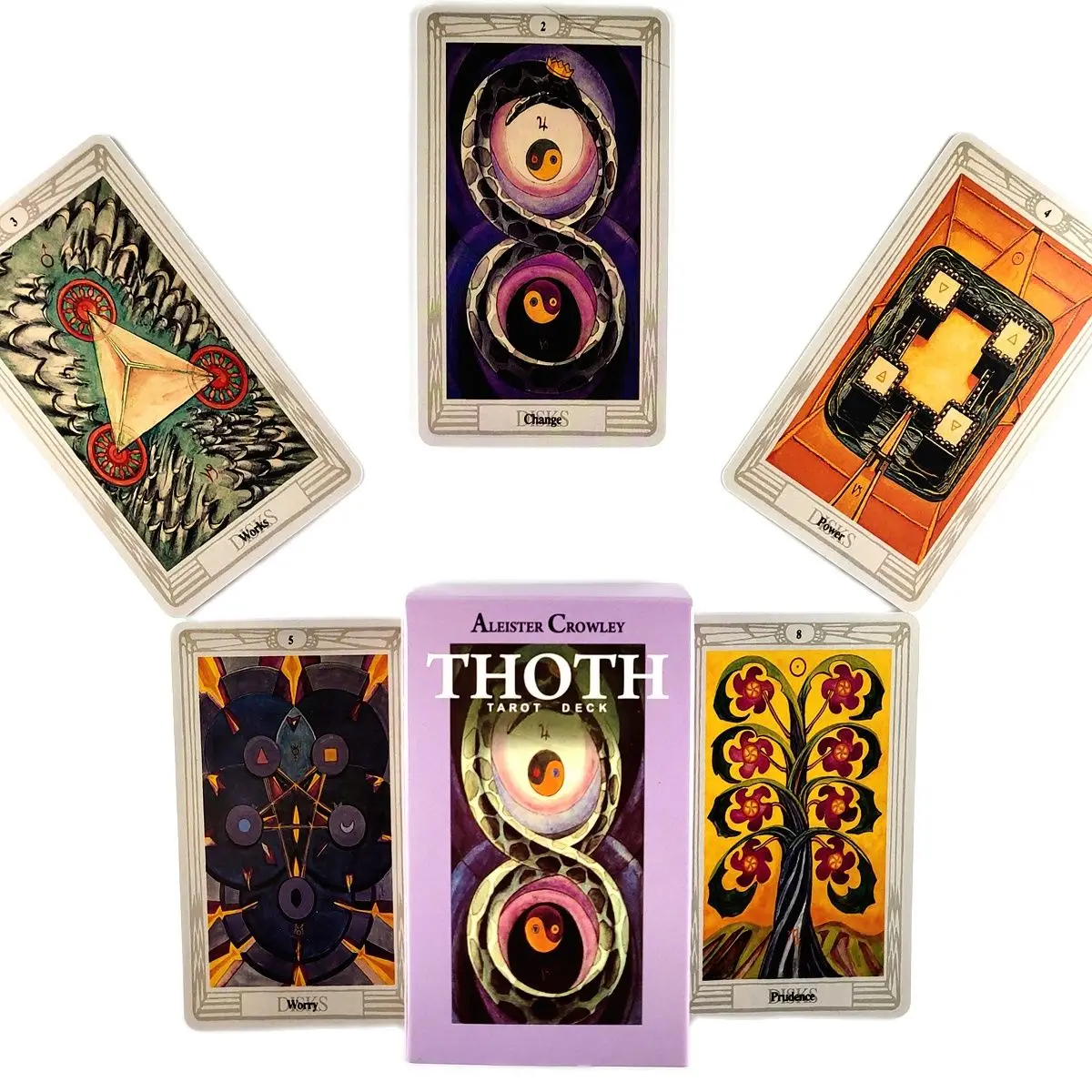 

Новинка 2021, высококачественные настольные игры Thoth Tarot с руководством по предсказаниям, настольная игра с PDF руководством для друзей