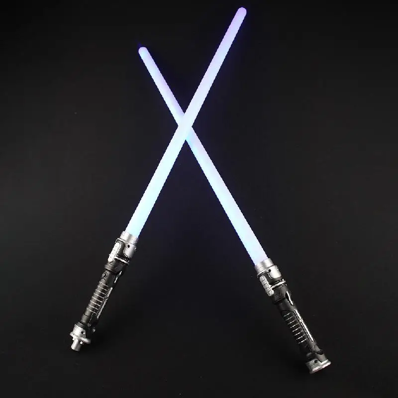 2 шт. Новый акоусто-оптический лазерный меч пластиковый реквизит Obi Wang Skywalker Ludawi