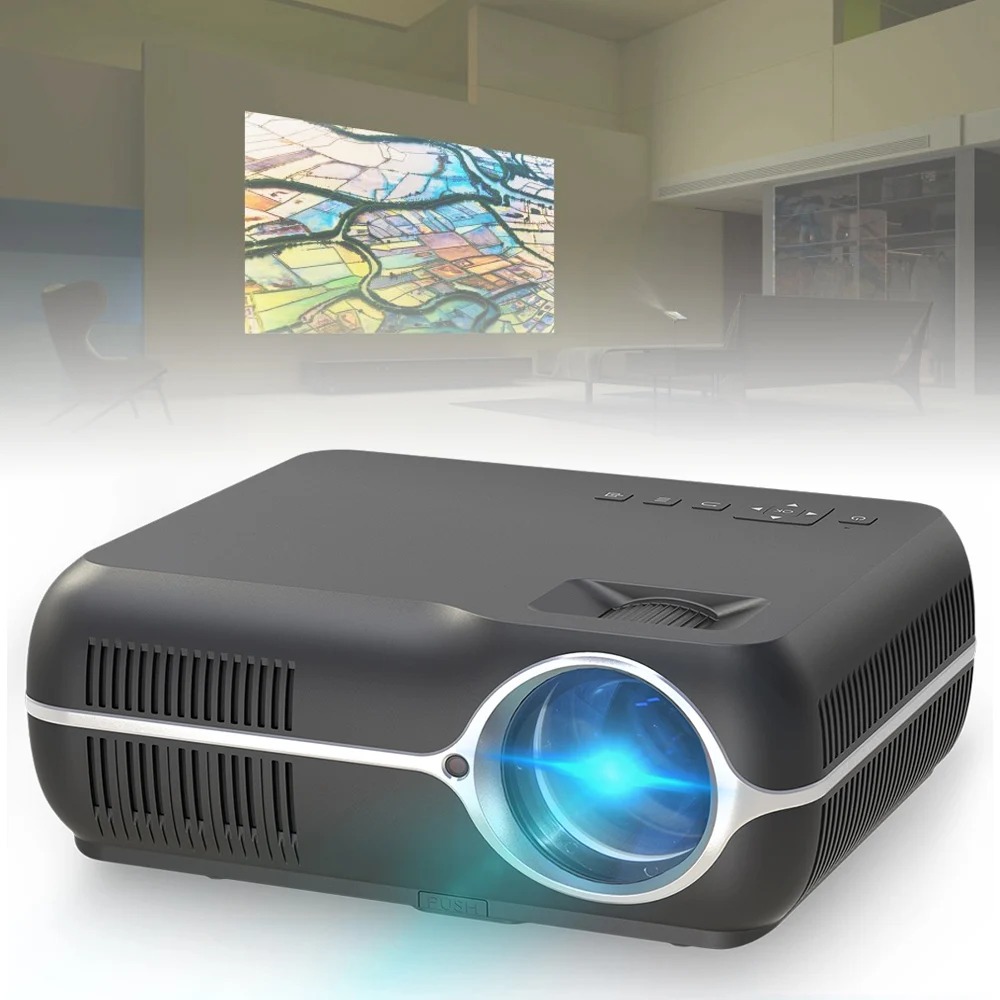DH A10B светодиодный HD видео проектор 4200 люмен 1080P домашний кинотеатр с стерео