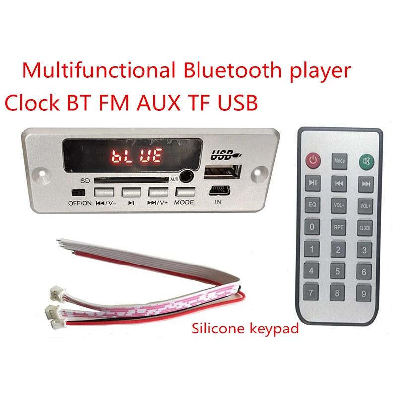 

Factory Promotion Bluetooth Module MP3 Call Decoding Board Lossless Modification Of Stereo Decoder 3.5aux12vusb Sound Card