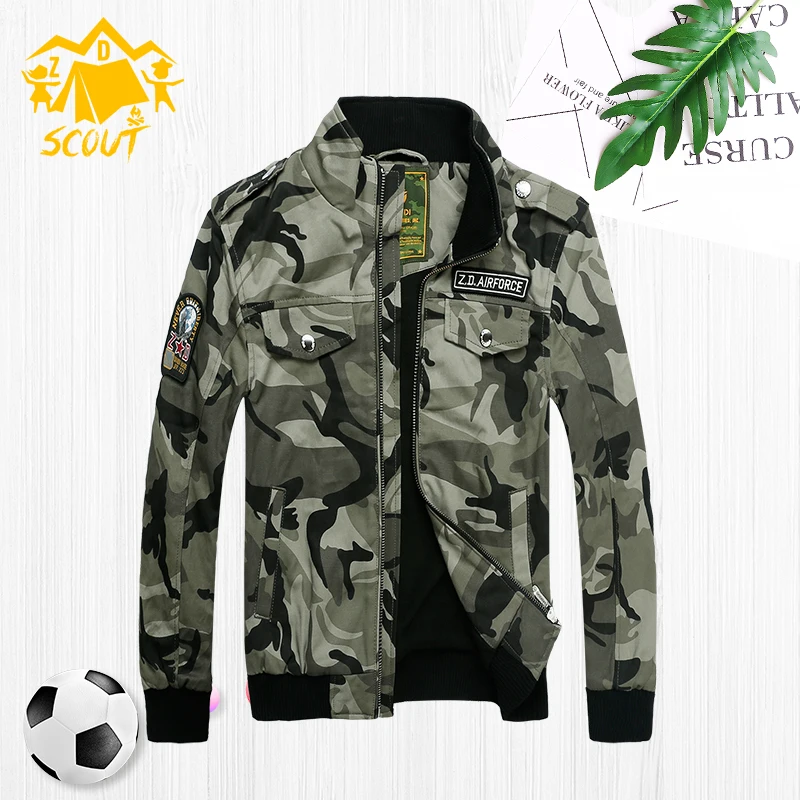 Пальто для мальчиков весна осень 2019 новая детская камуфляжная куртка осенняя в