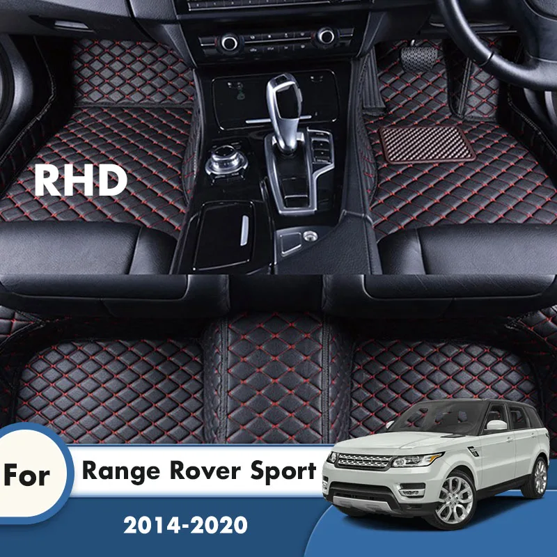 Alfombras RHD para Range Rover Sport, 5 asientos, 2021, 2020, 2019, 2018, 2017, 2016, 2015, 2014