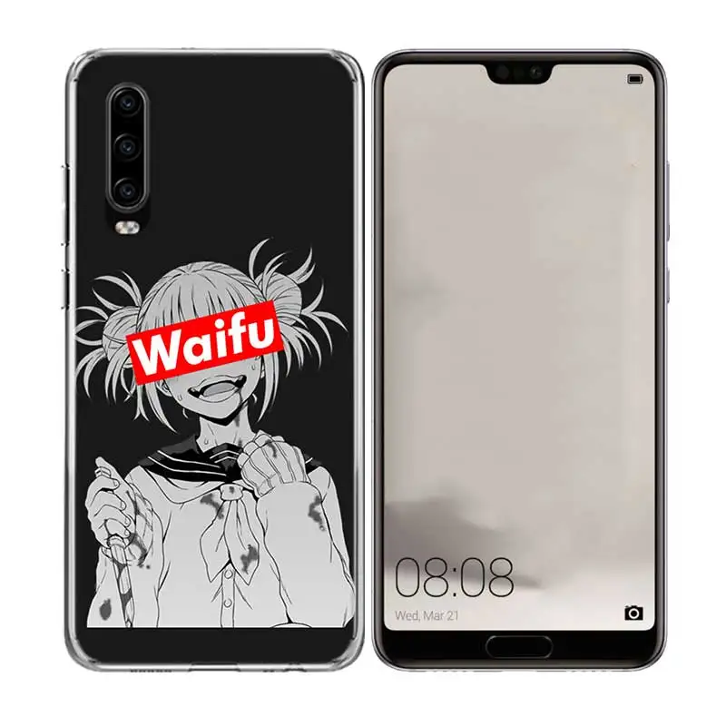 Чехол Sugoi Senpai аниме Waifu из мягкого ТПУ для Huawei Honor 10 9 lite P Smart Z Plus 2018 8S 8X Y5 Y6 Y7 Y9 2019