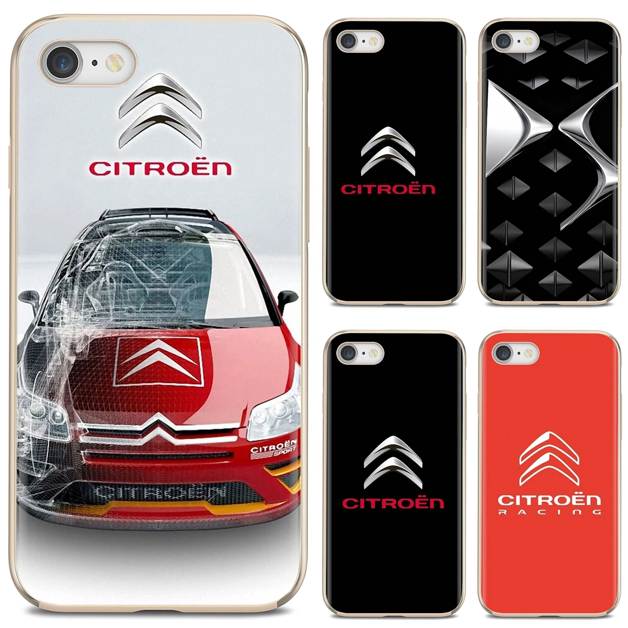 

Soft Cases Cover For iPhone iPod Touch 11 12 Pro 4 4S 5 5S SE 5C 6 6S 7 8 X XR XS Plus Max 2020 luxury France car Citroen Logo