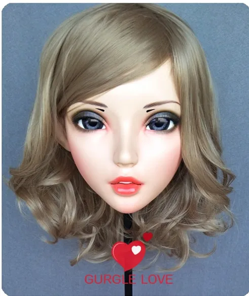 (Новинка 157) женские резиновые силиконовые маски вечеринка Хэллоуин BJD Baby Doll