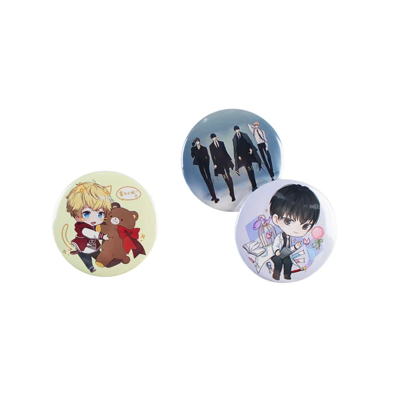 

Anime badge love producers badge Bai Qi Li Ze statements Xu ink weeks chess Luo animation peripheral brooch Hang pin