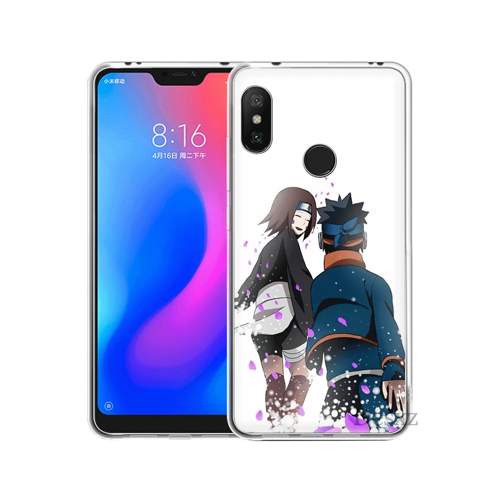 Чехол для телефона Xiaomi Mi F1 9 9T MAX 3 A3 Pro CC9 CC9E 5 5S 6 Mix 2S 8 A1 A2 5X 6X Lite Жесткий модный Наруто