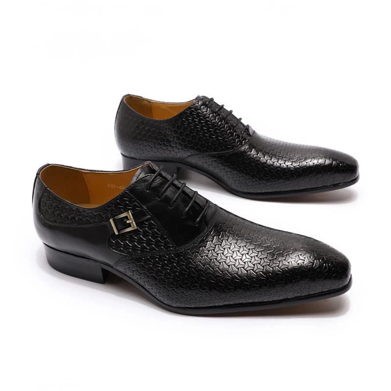 Мужские туфли ручной работы из натуральной кожи на шнуровке|Туфли| |