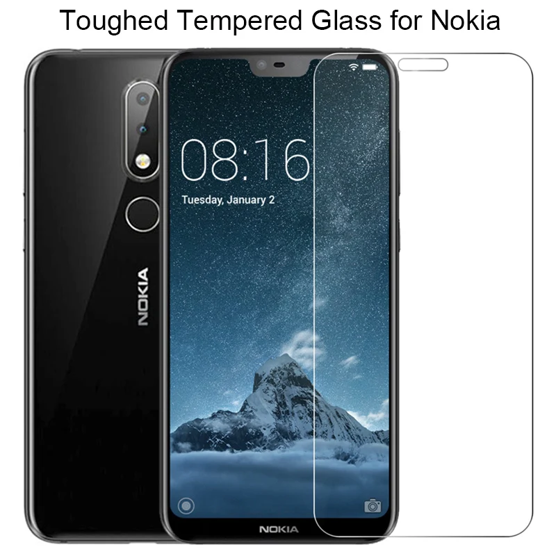 Закаленное стекло для защиты экрана Nokia 7 1 6 5 Plus 9H HD закаленное защитное 3 2 пленка