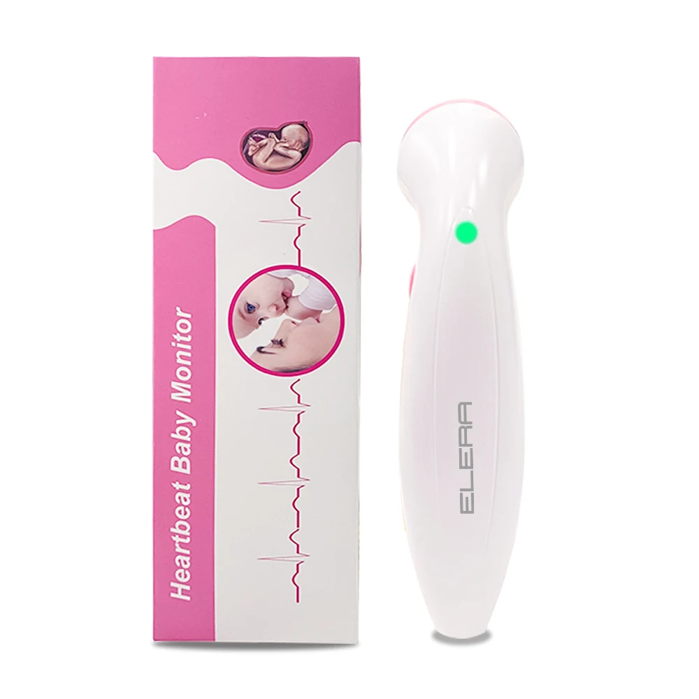 

Elera Fetal Doppler Baby Monitor Portable Baby Heart Rate Detector Earphone Ultrasound Pregnant 2.5MHz No Radiation