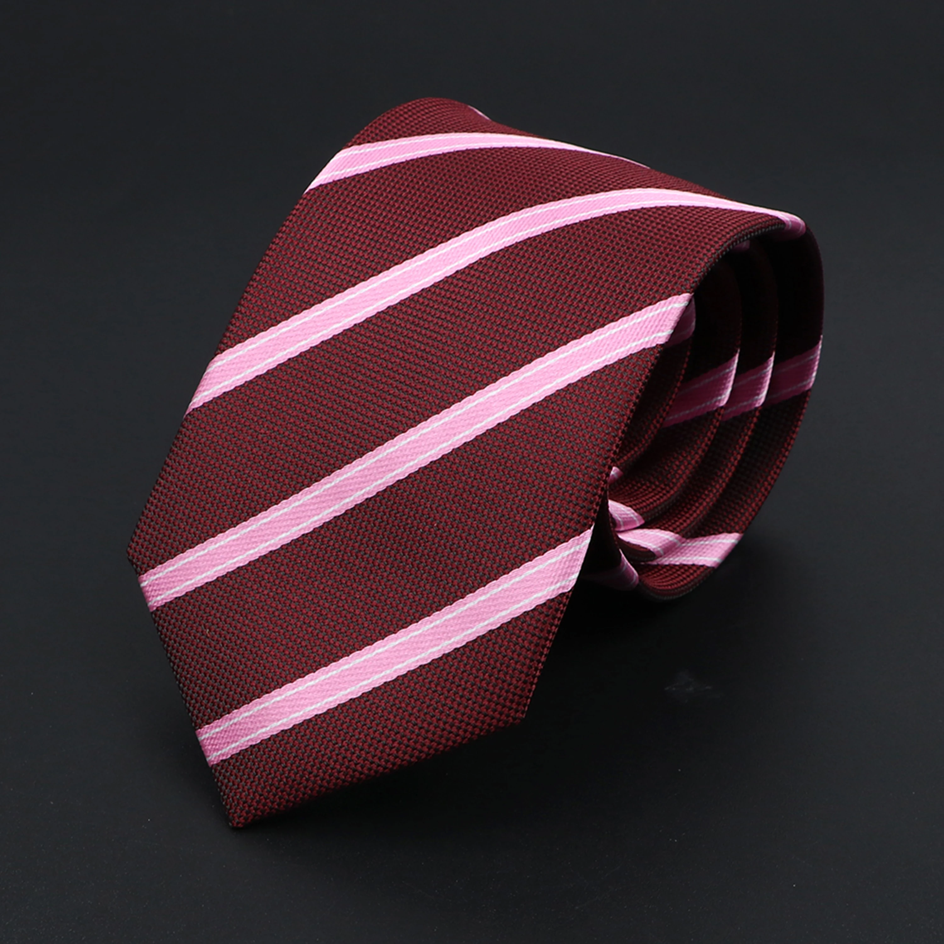 Новый мужской галстук в горошек полоску Модный классический мягкий синий черный