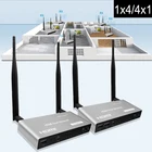 Беспроводная система передачи HD 1080P, 200 м, беспроводной HDMI удлинитель, передатчик, приемник, отправитель, ноутбук, ПК, Разветвитель переключатель телевизора