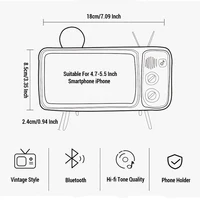 Держатель для смартфона с bluetooth колонкой, получается эдакий ретро телевизор, прикольно выглядит#4