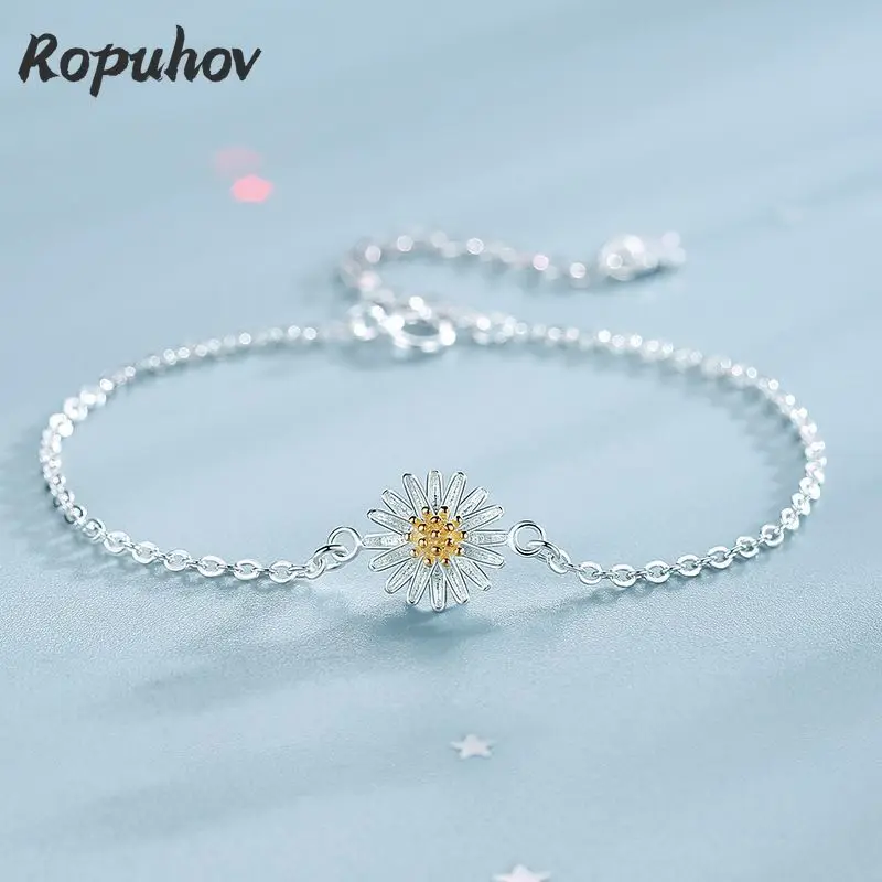 

Женская простая Маргаритка, S925 Серебристые ювелирные изделия, 2021