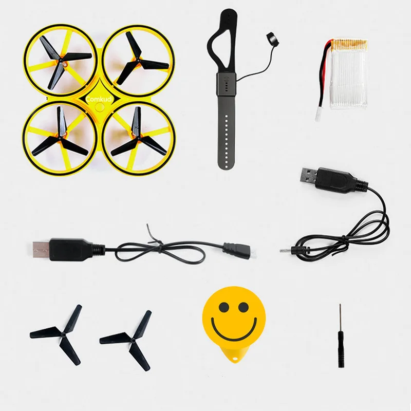 

Mini Drone New Product Body-Sensing Watch Induction Aircraft Gesture Control Unmanned Aerial Vehicle Sensing Four-axis Aircraft