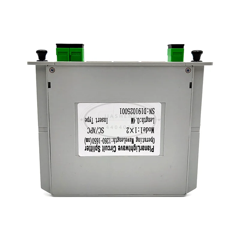 1x2 Модуль PLC волоконно оптический сплиттер коробка SC /APC соединитель волоконный