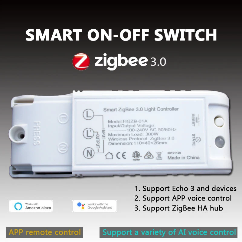 

Контроллер для домашних устройств Tuya Smart ZigBee «сделай сам», детали для модификации смарт-выключателя, для большинства док-станций Zigbee, безопа...