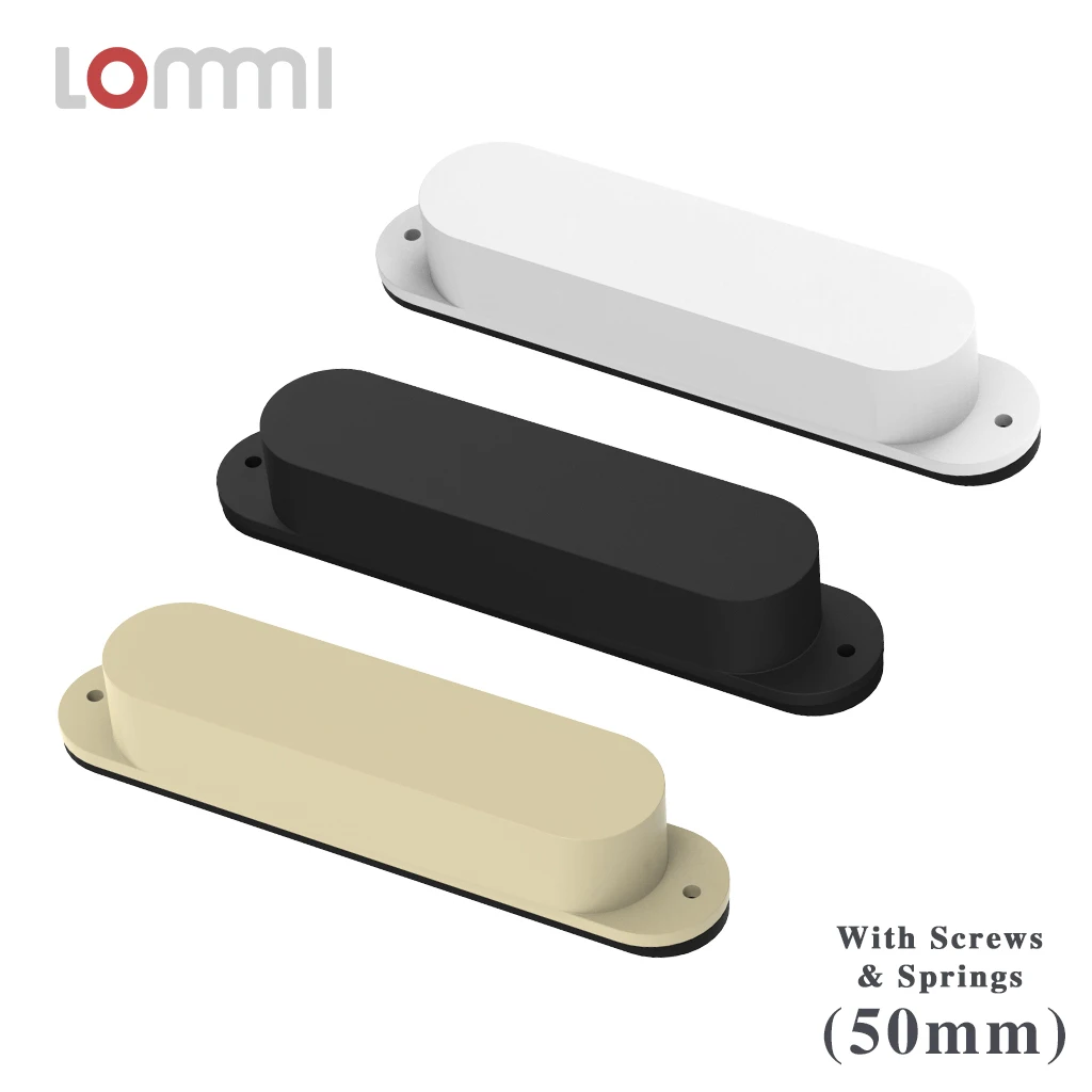 

LOMMI No Holes Sealed Single Coil Pickup Middle Electric Guitar Pickup For ST Guitar 50mm