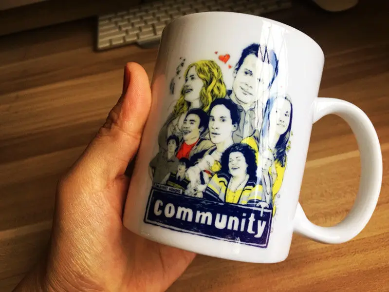 Коллекционная керамическая кружка для кофе чая молока|Реквизит костюмов| |