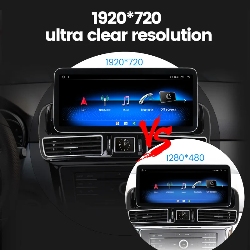 

1920*720 128G Carplay Android 10 Screen Car Multimedia Player For Mercedes Benz GLE GLS 2016-2018 ML GPS Navigation Audio Radio