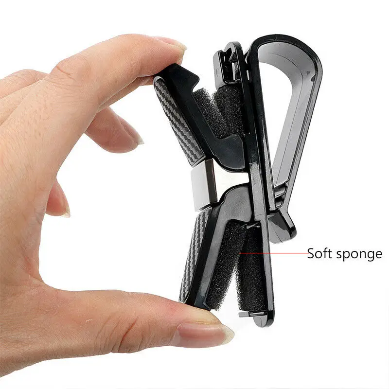 Universal Car Sun Visor Glasses Fastener Clip Holder For Sunglasses Eyeglasses Ticket Card Multifunction Interior Stylin | Автомобили и