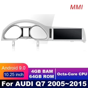 4G LTE 4GB+64GB Android display For AUDI Q7 4L 2005~2015 10.25