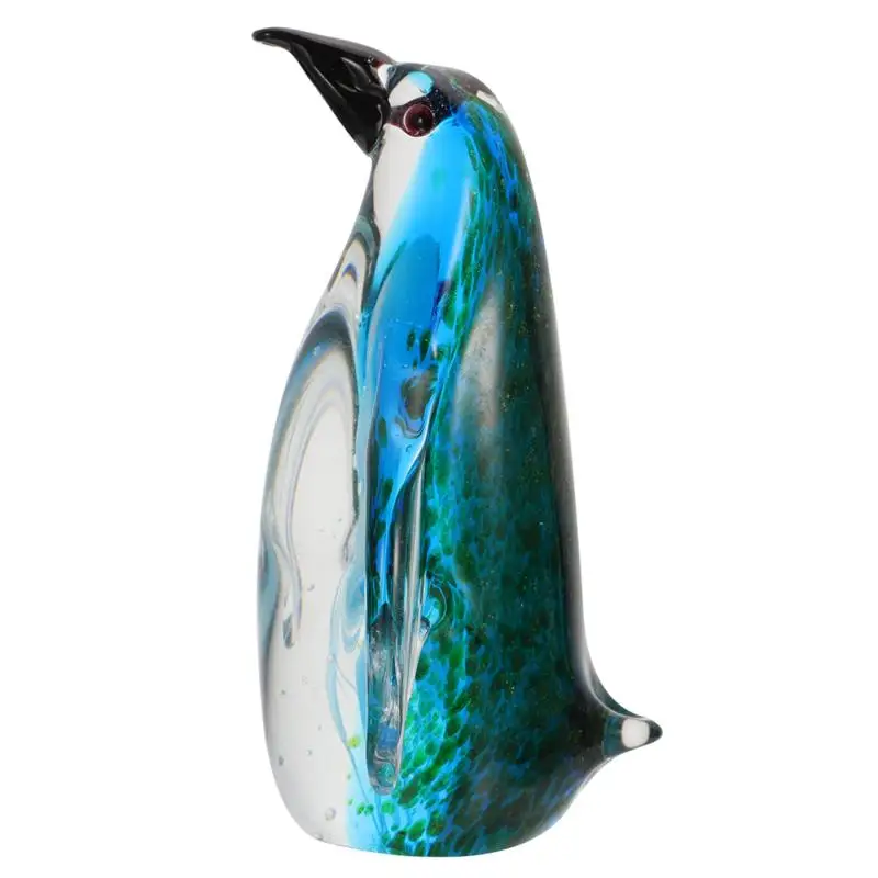 

Penguin Crystal Crafts Penguin Jellyfish Souvenir Ocean Animal Sculpture for Home Decor