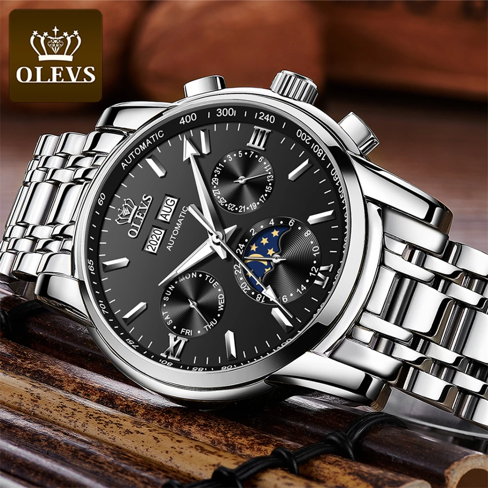 

OLEVS Mens Watches Ttop Brand Luxury Automatic Mechanical Watch Fashion Classic Business Wristwatch For Man Relogio Masculino