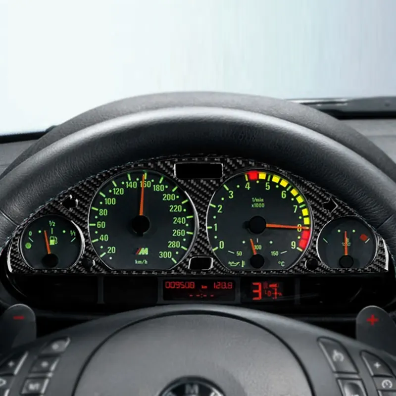 Автомобильная панель на руль из углеродного волокна для приборной панели