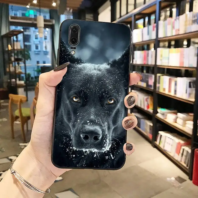 

Horror dog animal Phone Case For Huawei honor Mate P 10 20 30 40 Pro 10i 9 10 20 8 x Lite
